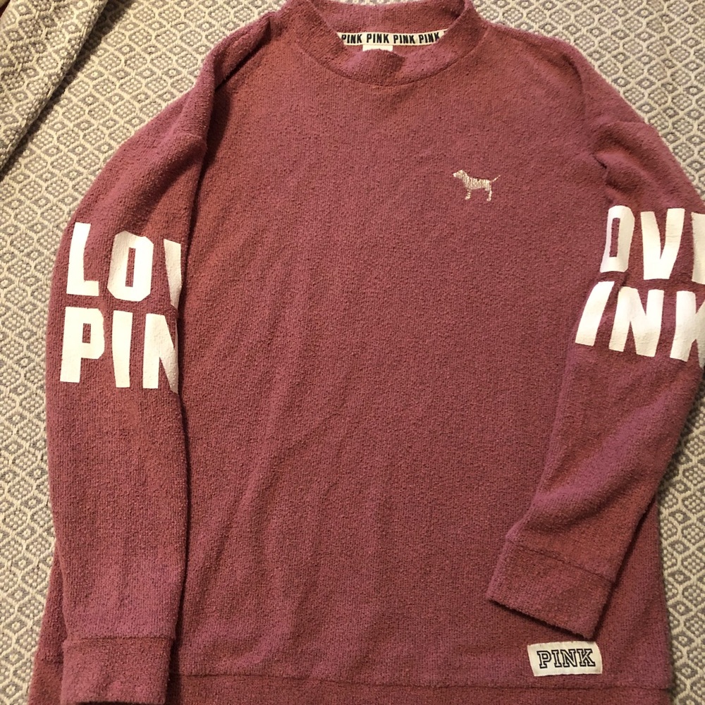 Mauve PINK Victoria’s Secret sweatshirt/sweater